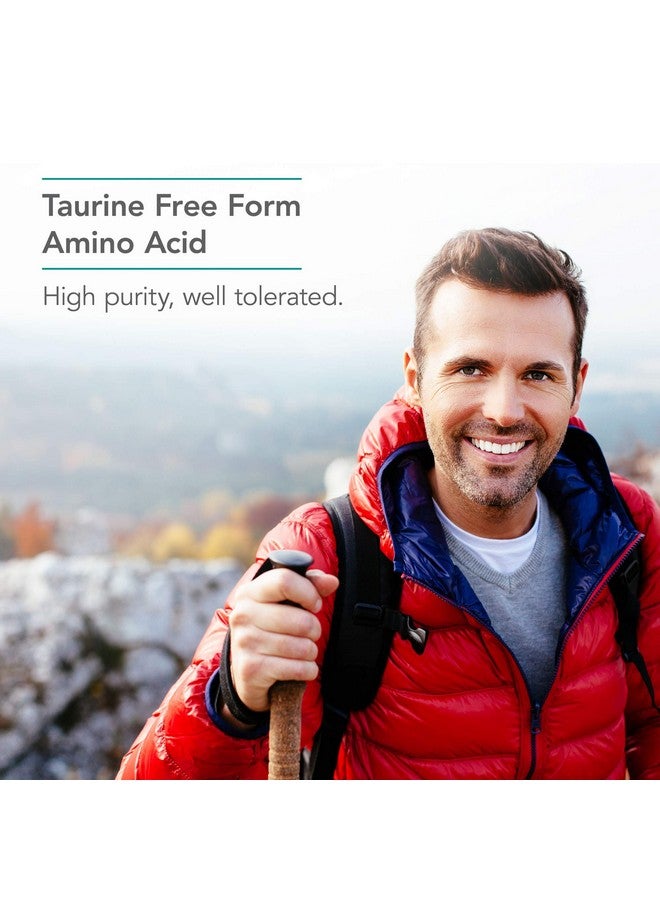 Nutricology Taurine 500 Mg Energy Cardiovascular Support 100 Vegetarian Capsules - Image 5