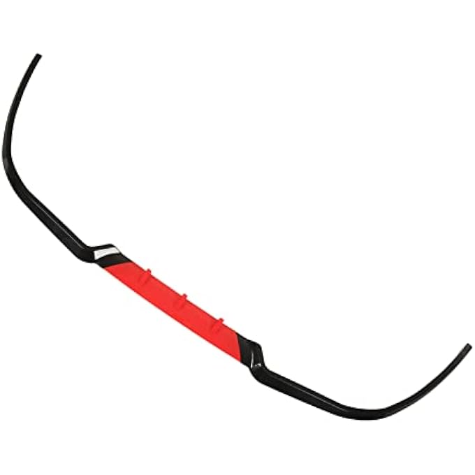 Soraz 3PCS Front Bumper Splitter Universal Aerodynamic Front Bumper Lip for (Red) - Image 5
