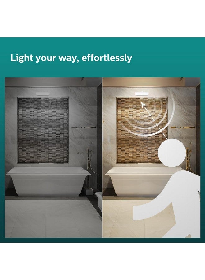 Philips Motion Sensor 12W LED T-Bulb | Motion Sensor Light for Home | Bulb Base : B22, Light Color : Crystal White | Pack of 4 - Image 5