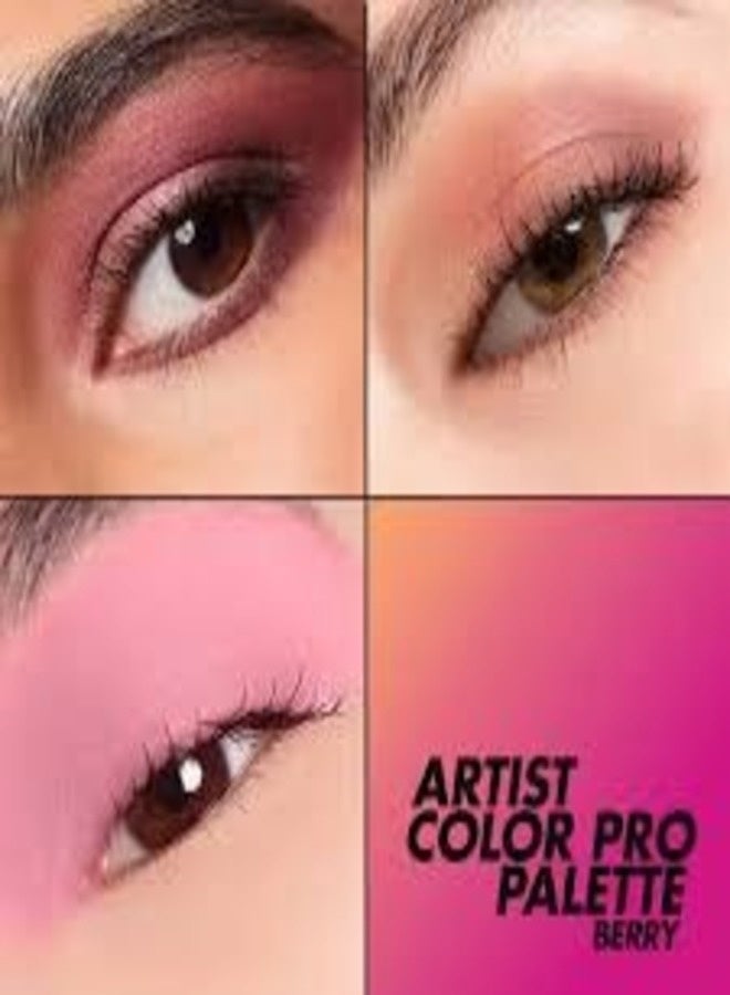 Make Up For Ever Artist Color Pro Palette – 002 Berry (Professional Eyeshadow Palette with Rich, Blendable Shades) - Image 2