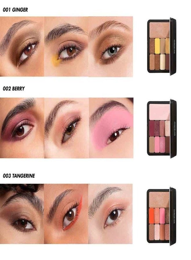 Make Up For Ever Artist Color Pro Palette – 002 Berry (Professional Eyeshadow Palette with Rich, Blendable Shades) - Image 4