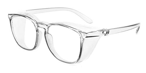 Alsenor Safety Glasses Anti Fog Goggles Protective Eyewear Blue Light Blocking Anti Dust UV Protection Glasses For Men Women (Grey) - Image 3