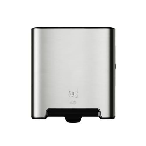 Tork حامل مناديل ورقية Tork Matic من الفولاذ المقاوم للصدأ H1، توزيع ورقة واحدة في كل مرة، مجموعة الصور، 461002 - Image 1