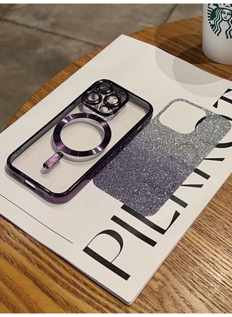 iPhone 16 Series Case, Clear Magnetic Cover with Military-Grade Protection for iPhone 16/16 Pro/16 Plus/16 Pro Max - Image 3