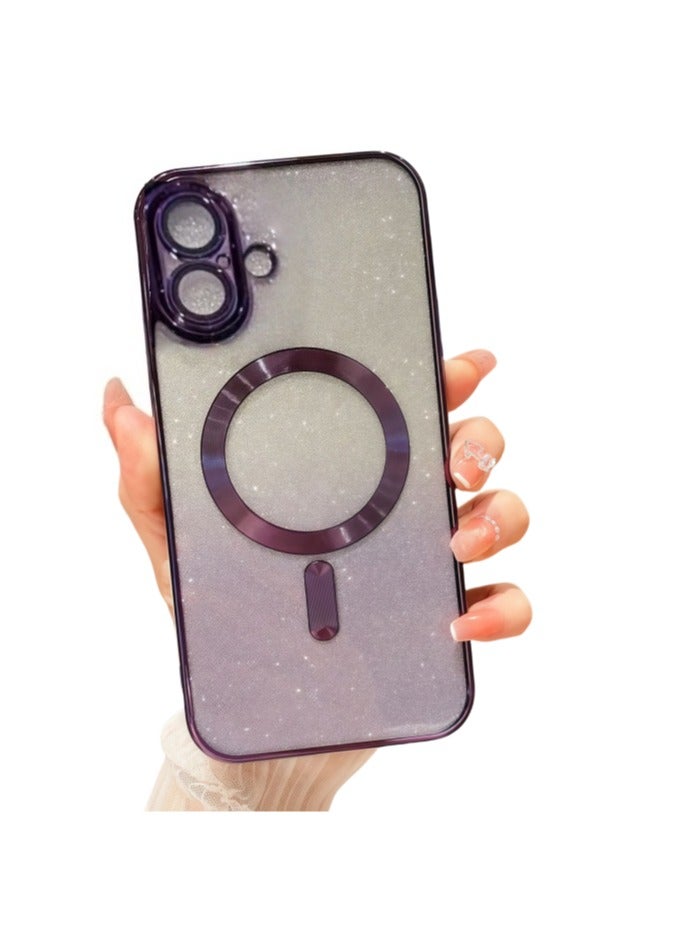 iPhone 16 Series Case, Clear Magnetic Cover with Military-Grade Protection for iPhone 16/16 Pro/16 Plus/16 Pro Max - Image 2