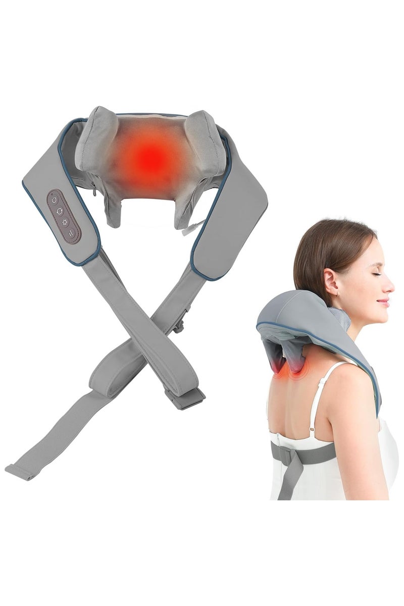 Maxtop Shiatsu Neck & Shoulder Massager with Heat – Deep Tissue 3D Kneading Back & Neck Pain Relief, Muscle Relaxation for Home, Office & Travel - Image 1