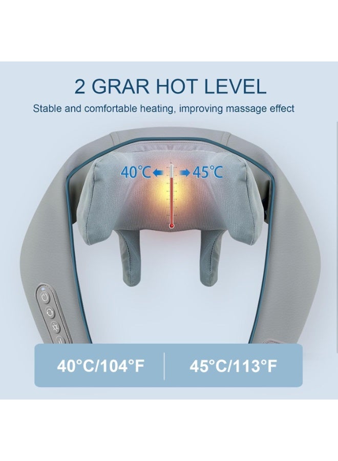 Maxtop Shiatsu Neck & Shoulder Massager with Heat – Deep Tissue 3D Kneading Back & Neck Pain Relief, Muscle Relaxation for Home, Office & Travel - Image 5
