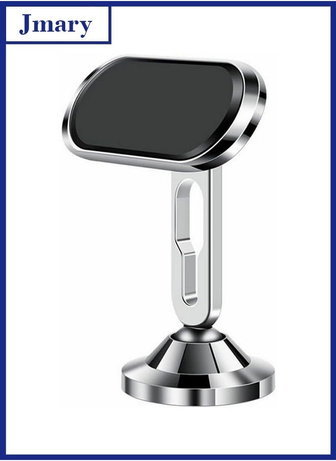 جيه ماري MH-75 Powerful Magnetic Car Phone Holder – Universal Air Vent & Dashboard Mount with 360° Rotation – Strong Magnet Grip for All Smartphones – Compact, Durable & Easy to Install – Black - Image 1