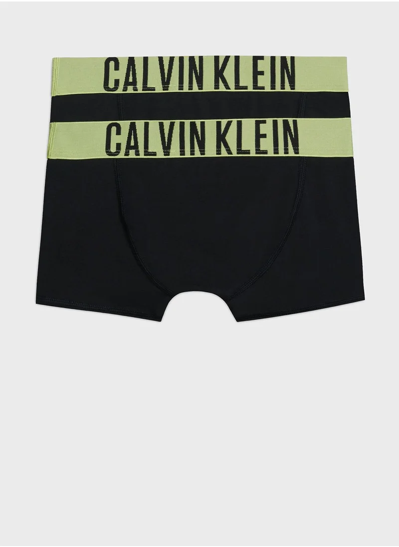 CALVIN KLEIN Youth 2 Pack Assorted Trunks