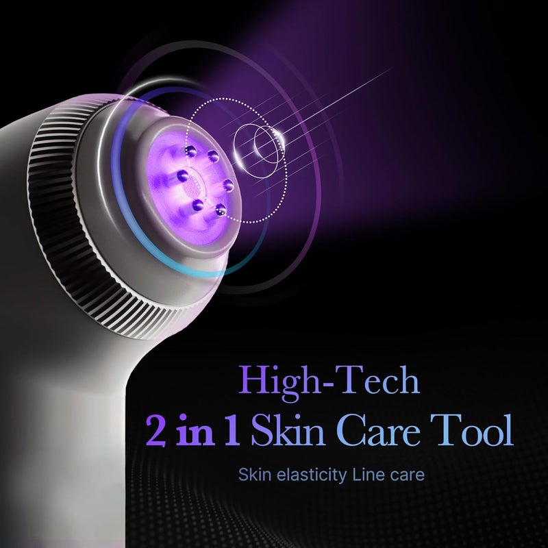 Medicube AGE-R Ultra Tune 2 in 1 Skin Tightening & Lifting Device, Dual Tune-Wave Facial Massager for Wrinkles & Fine Lines, Boosts Skin Elasticity & Radiance, At Home Anti Aging Tool with App Tracking - Image 2