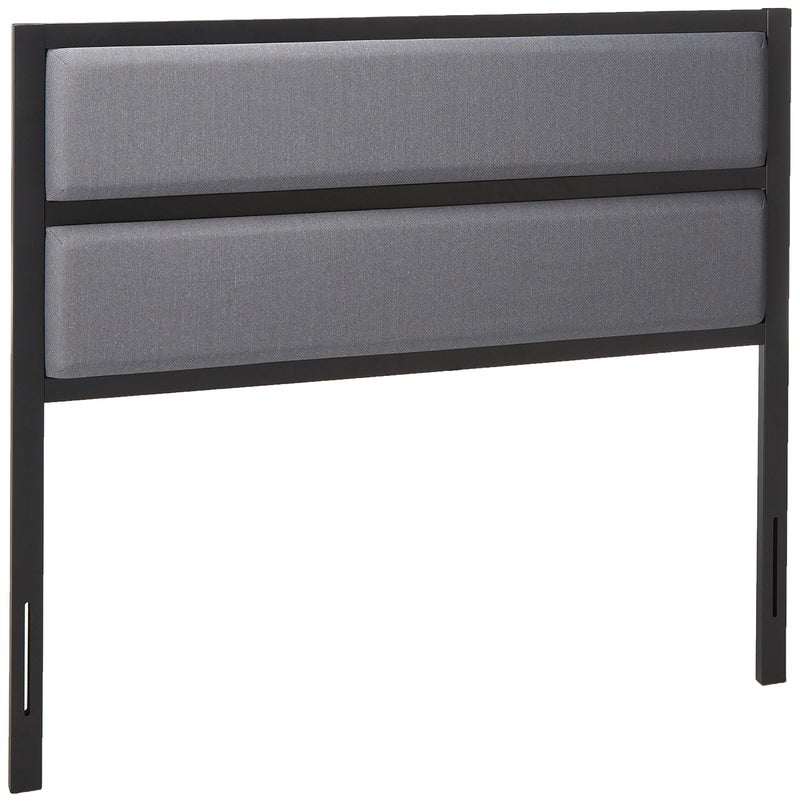 ZINUS Jessica Modern Studio Upholstered Metal Headboard Full