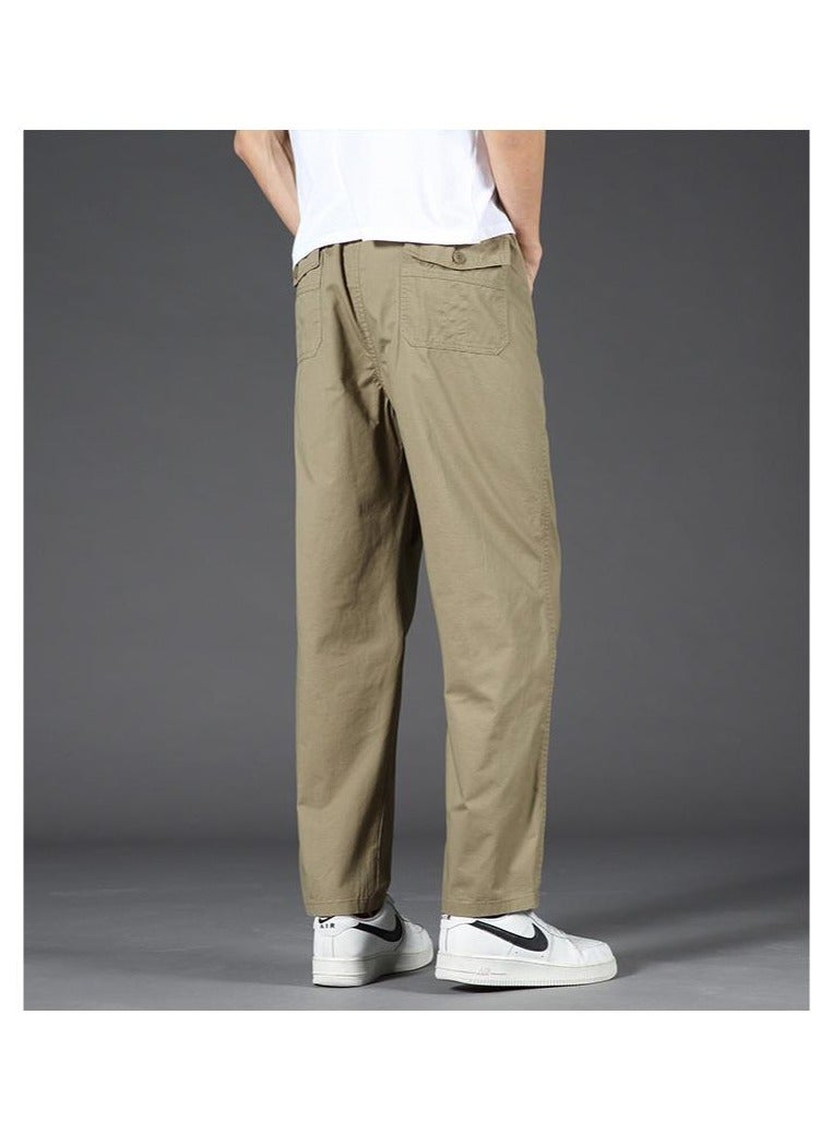 Large Size Fashionable Men's Cotton Loose And Simple Casual Pants  - Image 3