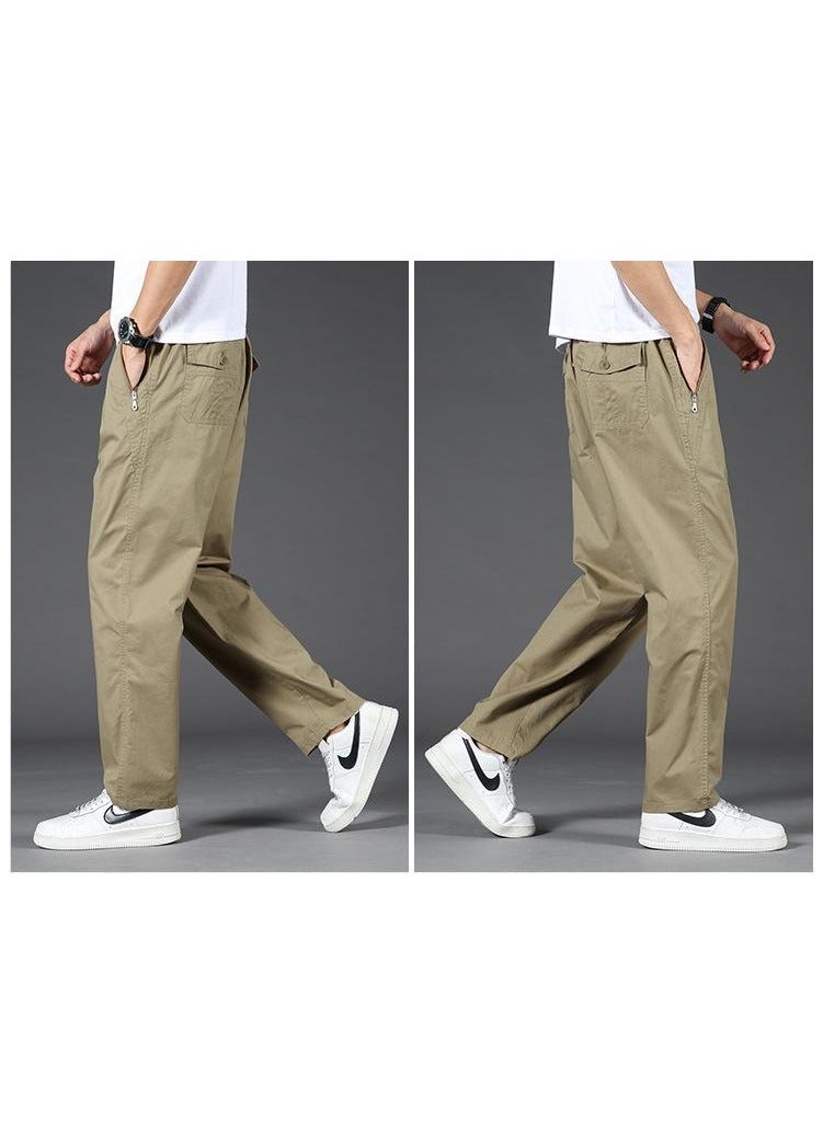 Large Size Fashionable Men's Cotton Loose And Simple Casual Pants  - Image 2