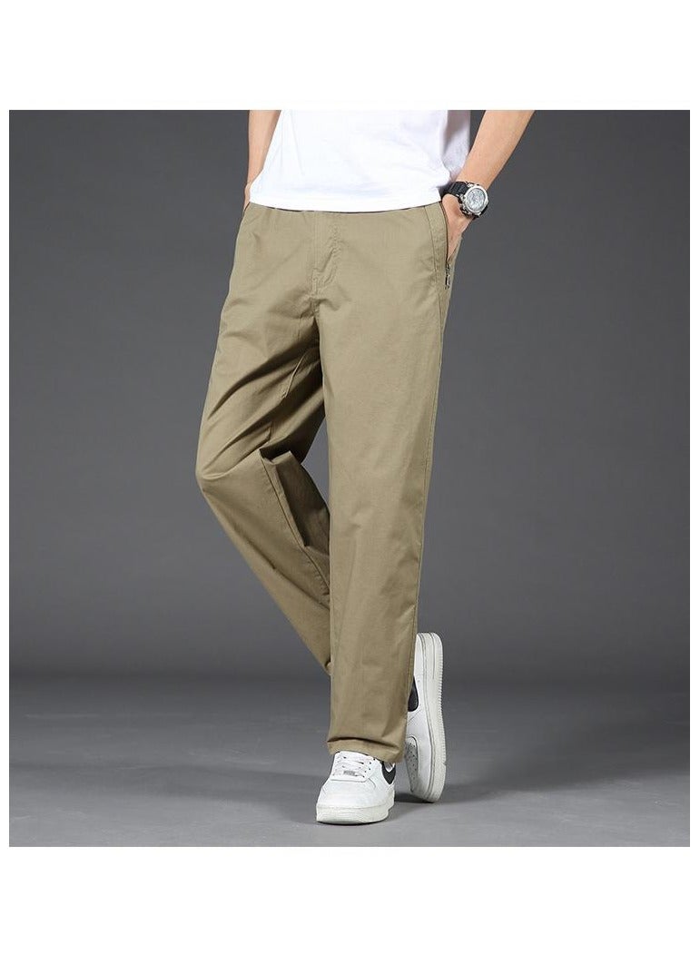 Large Size Fashionable Men's Cotton Loose And Simple Casual Pants  - Image 1