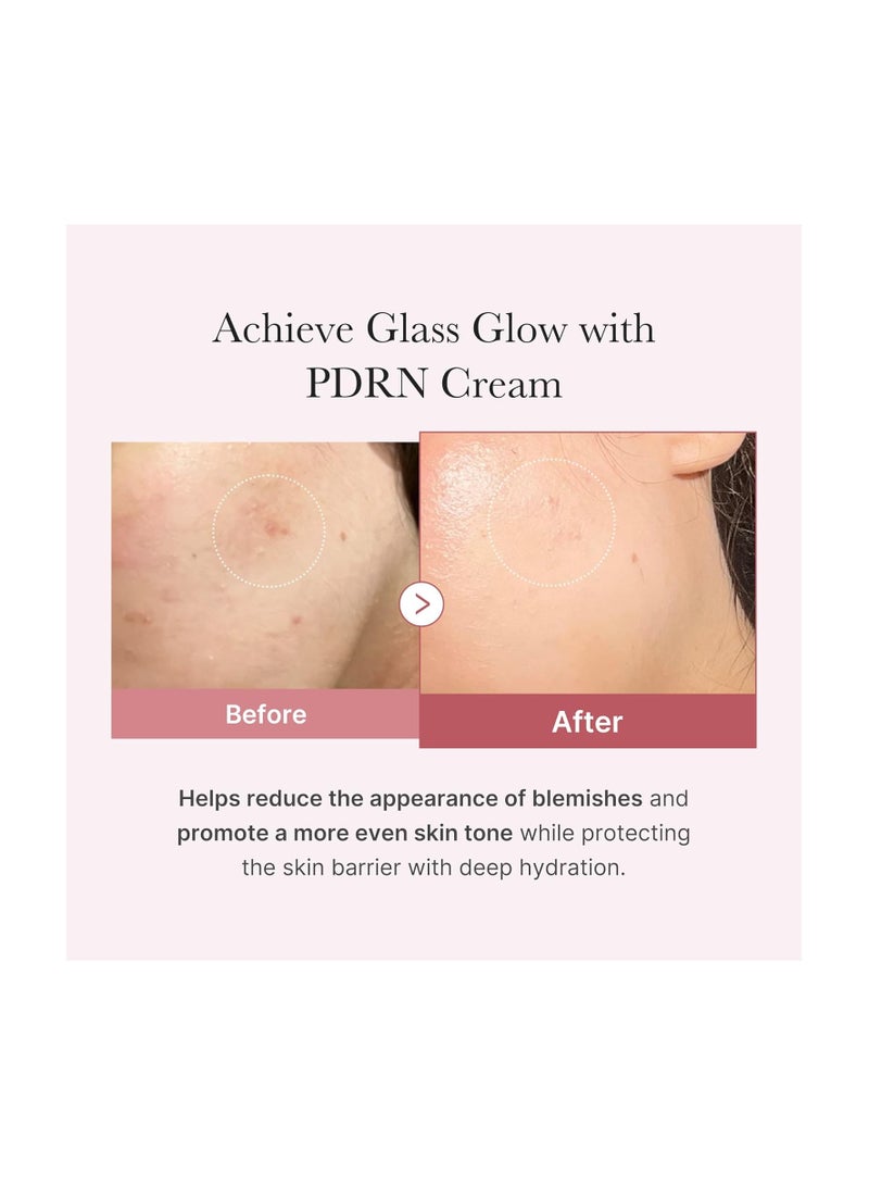 Medicube Medicube Salmon DNA PDRN Pink Hyaluronic Moisturizing Cream, Pink Soothing Cream, Hyaluronic acid, Niacinamide, Hydrating & Firming, Uneven Skin Tone, Pore Care, Korean Skincare - Image 3