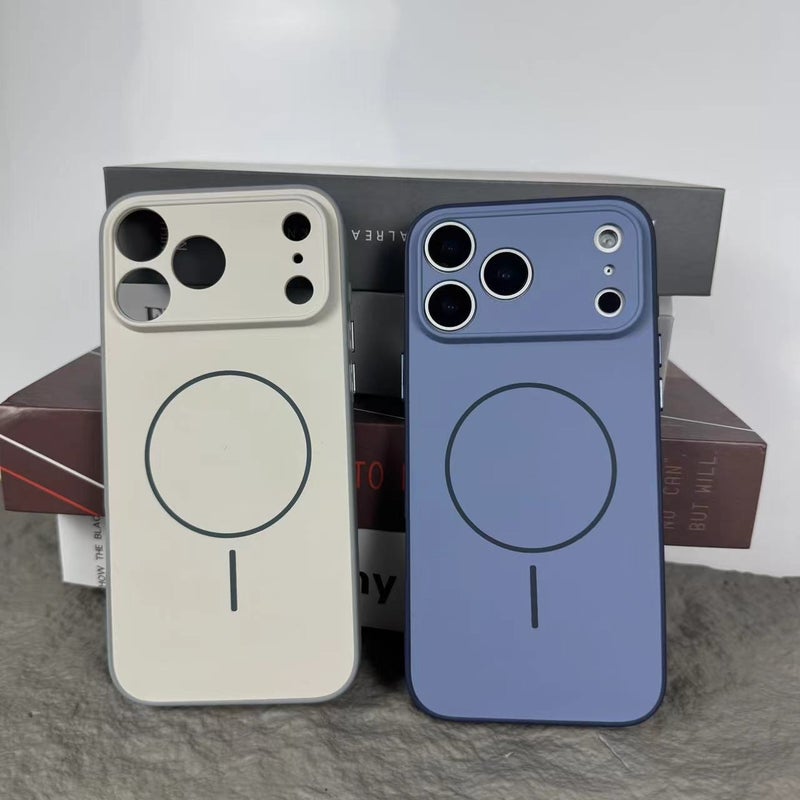 Cross-Border Wholesale Colorful Dual-Tone Acrylic iPhone 17 Case - Drop-Resistant