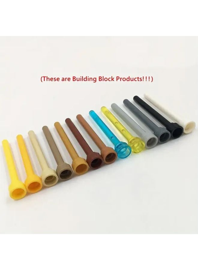 Sky Blue Roundness Base 9pcs Mini Building Blocks DIY Battlefield Scene Play  Birthday Gift - Image 2