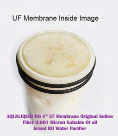 AQUALIQUID RO Aqua Carbon Filter Sediment Filter 4 inch UF Membrane Filter Original Hollow Fiber 0001 Micron 6 pcs Push fit Elbow Suitable for RO Water Purifier Solid Filter Cartridge - Image 3