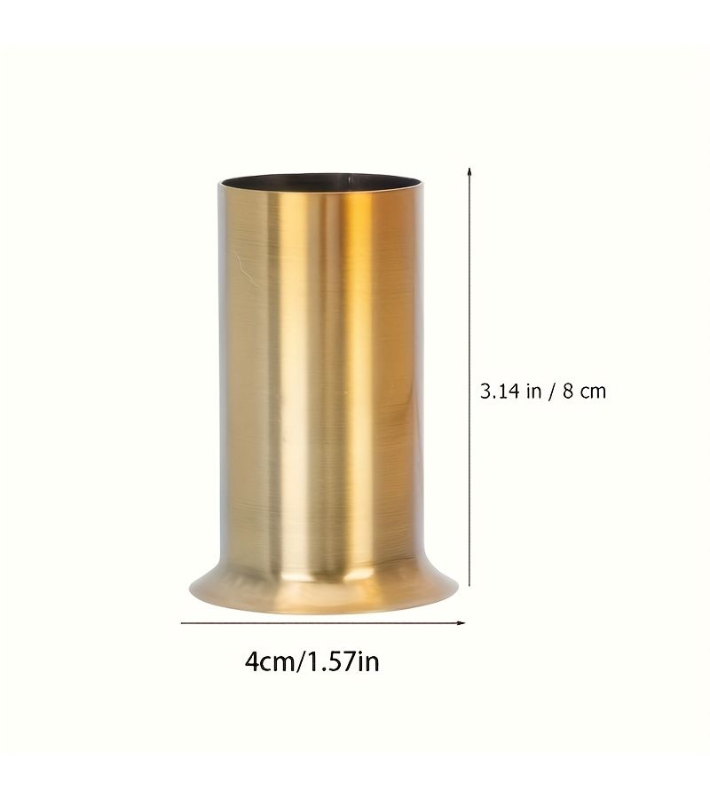 4 قطع غطاء قاعدة الثريا الإضاءة كم flange مقبس أنبوب حامل المصباح - Image 2