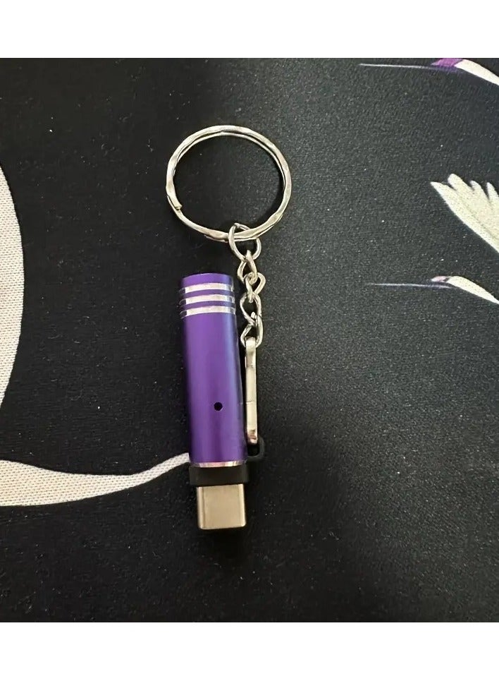 Convenient New Emergency C-Type Lighter – No Battery Needed, USB-C OTG Powered, Aluminum Alloy Shell for Outdoor Camping & Everyday Use - Image 4