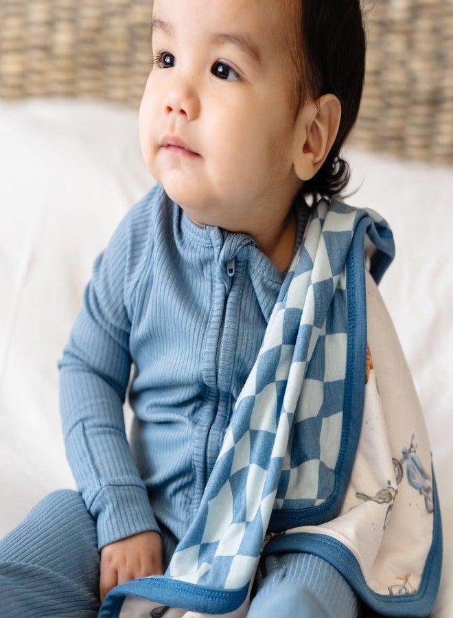 Copper Pearl 3-Layer Knit Security Blanket Set Sized 16" x 16" 2-Pack Ryder - Image 3