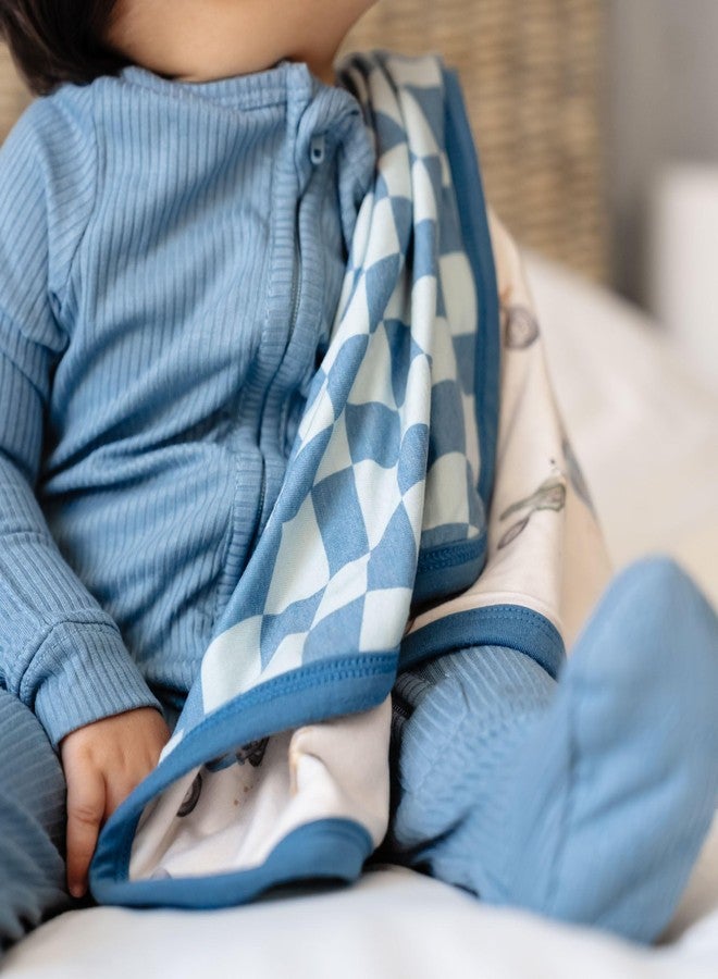 Copper Pearl 3-Layer Knit Security Blanket Set Sized 16" x 16" 2-Pack Ryder - Image 2