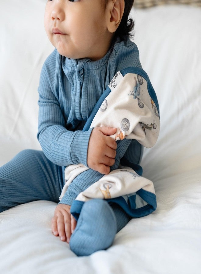 Copper Pearl 3-Layer Knit Security Blanket Set Sized 16" x 16" 2-Pack Ryder - Image 5