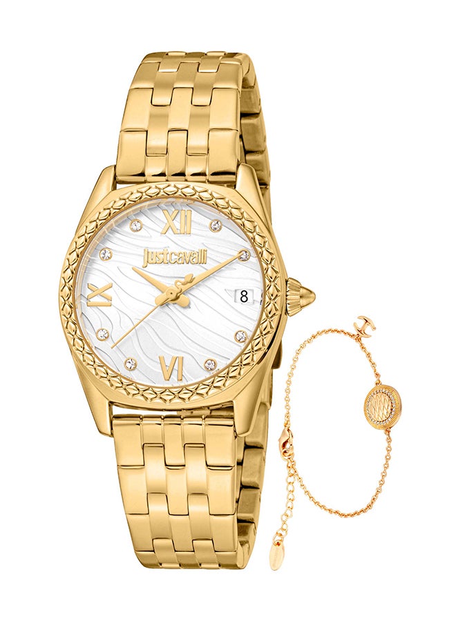 Just Cavalli Lady Indomitable Animalier JC1L312M0065 - Stainless Steel Female Quartz 3 hands - Image 1