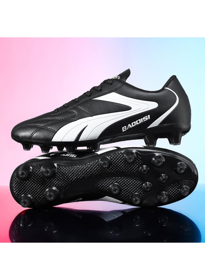 New Anti-slip Spiked Adult Football Shoes For Men And Women, Professional Training Children's Soccer Shoes, Low-top Youth Sports Shoes