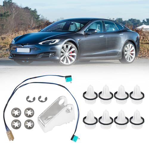 Edicapo Door Handle Repair Kit Compatible with Tesla Model S 20122017 Replaces 104284500A 104284500B 101600900C Micro Contact Switch Harness Handle Paddle Door Panel Clips - Image 1
