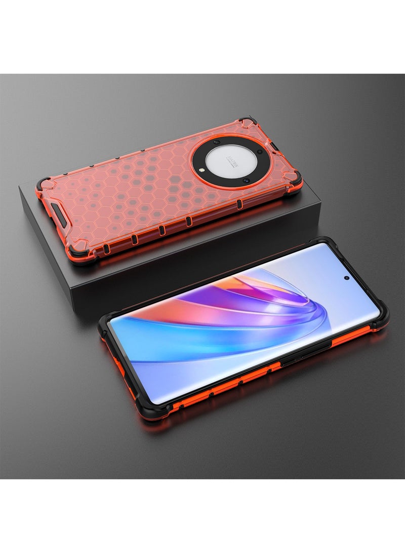 Honor X9A 5G Case Cover Honeycomb Shockproof Anti-Dust Heavy Duty Protection Airbags Rugged Dual Layer Raised Edge Outdoor Protector Hybrid Phone Back Cover Protection - Image 5