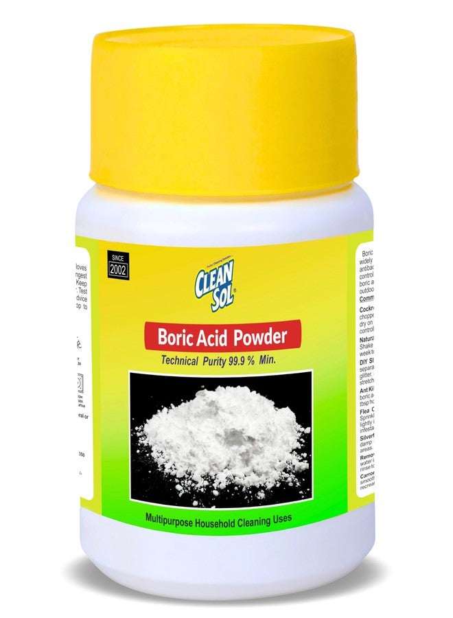 Cleansol Boric Acid Powder – 600 g | Multi-Purpose Household Powder for Cleaning, DIY Crafts, Odor Control & General Maintenance - Image 1
