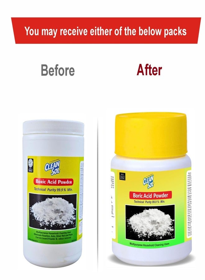 Cleansol Boric Acid Powder – 600 g | Multi-Purpose Household Powder for Cleaning, DIY Crafts, Odor Control & General Maintenance - Image 2