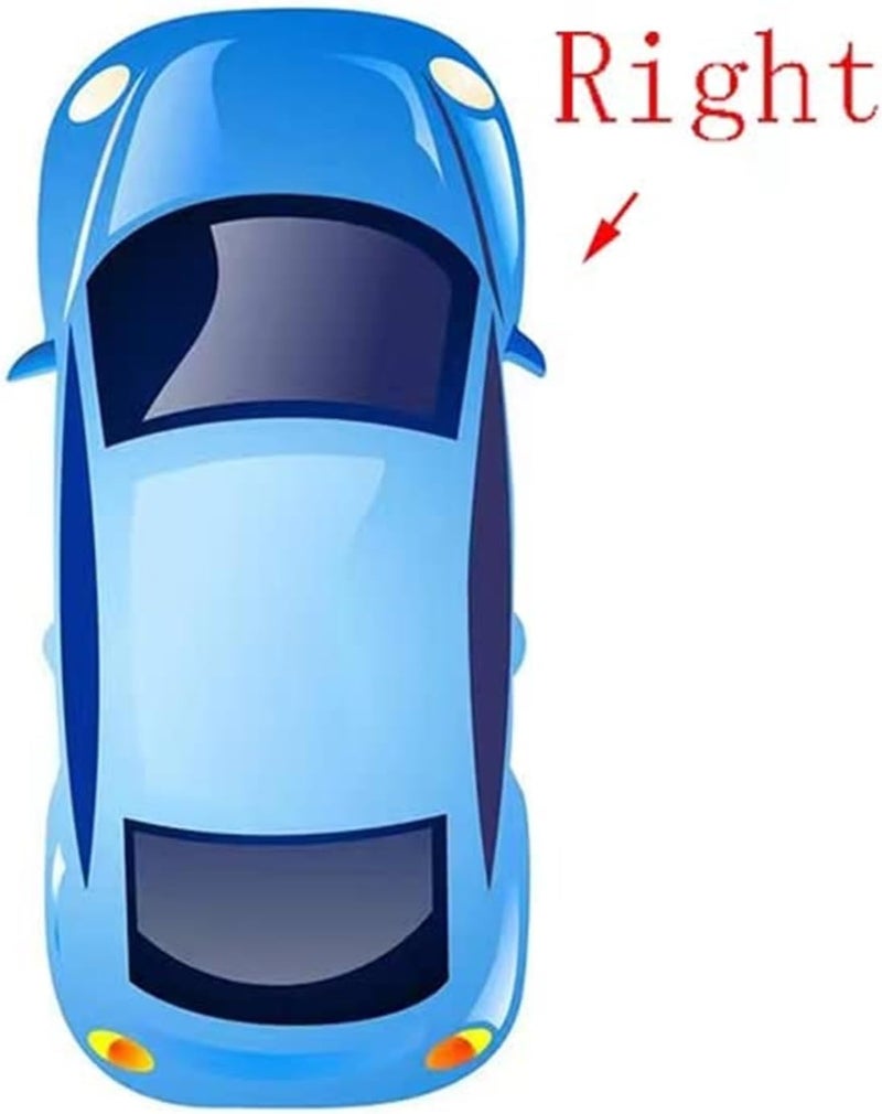 Wivplex Replacement Mirror Caps for Nissan Qashqai - Image 5
