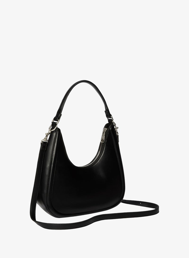 CALVIN KLEIN Embossed Monogram Crescent Bag - Image 2