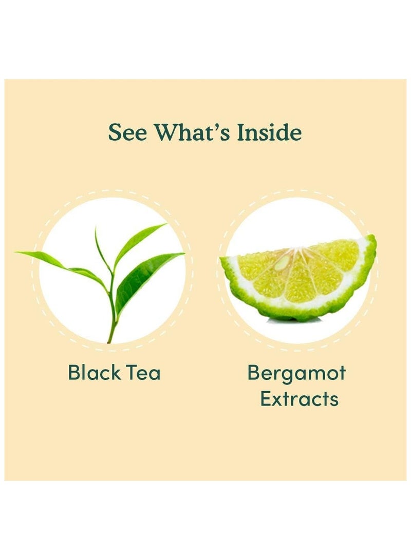 Vahdam Earl Grey Black Tea 15 Teabags (30g) - Image 3