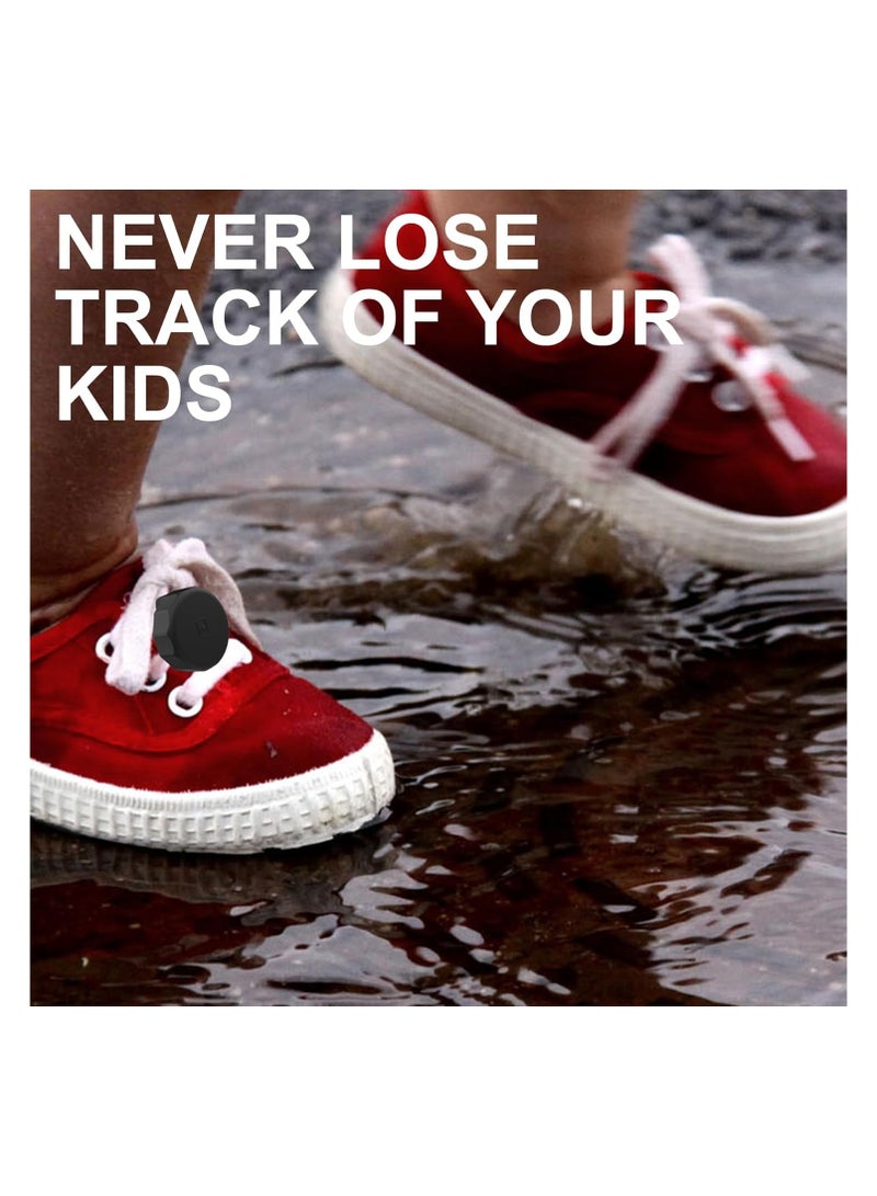 SYOSI 2 Pack Waterproof AirTag Holder for Kids Shoelaces, Hidden Silicone Shoe Clip for AirTag, Easily Attach to Shoe & Collars, Hidden Wear Resistant, Tracker Case for Children Shoestring, Anti Lost - Image 3