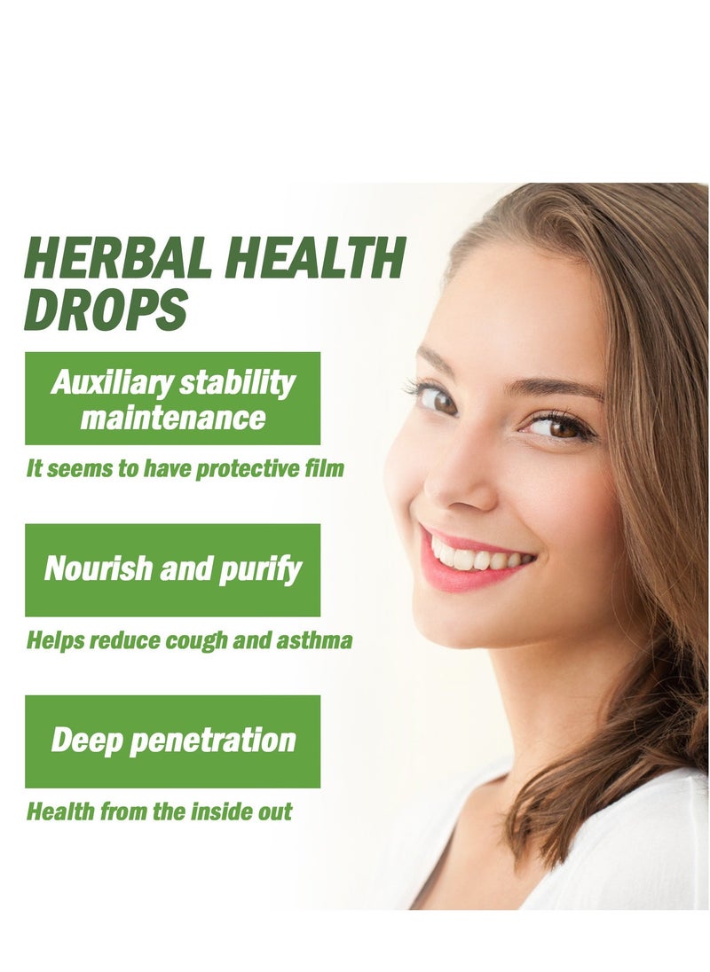 Clear Breath Dendrobium & Mullein Extract - Powerful Lung Support, Clear Breath Dendrobium & Mullein Extract Herbal Drops, Herbal Clearbreath Drops, Dendrobium Mullein Extract for Lung Care 30ml