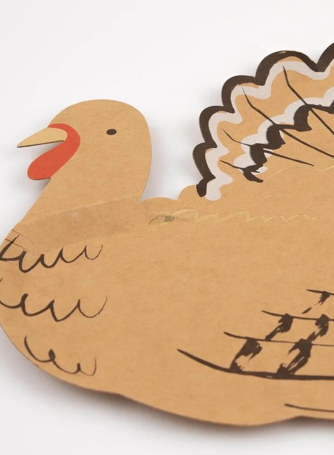 Meri Meri Turkey Paper Plates