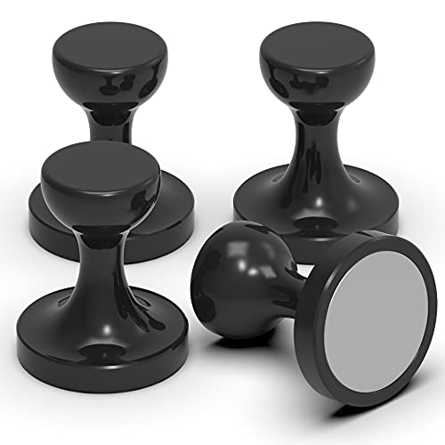 MHDMAG Coat Magnetic Hooks Heavy Duty Magnet Hanger, Magnet Hooks with Rare Earth Neodymium for Home, Office, Workplace or Traveling(D36 Black-4) - Image 1