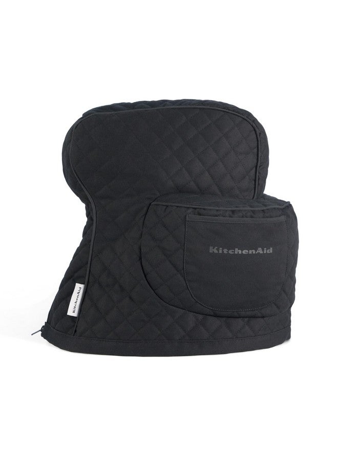 كيتشن إيد غطاء خلاط قائم متين برأس مائل من كيتشن إيد مع جيب تخزين، مبطن من القطن بنسبة 100%، أسود غير لامع، مقاس 14.4 بوصة × 18 بوصة × 10 بوصة، مقاس جديد ومُحسَّن - Image 1