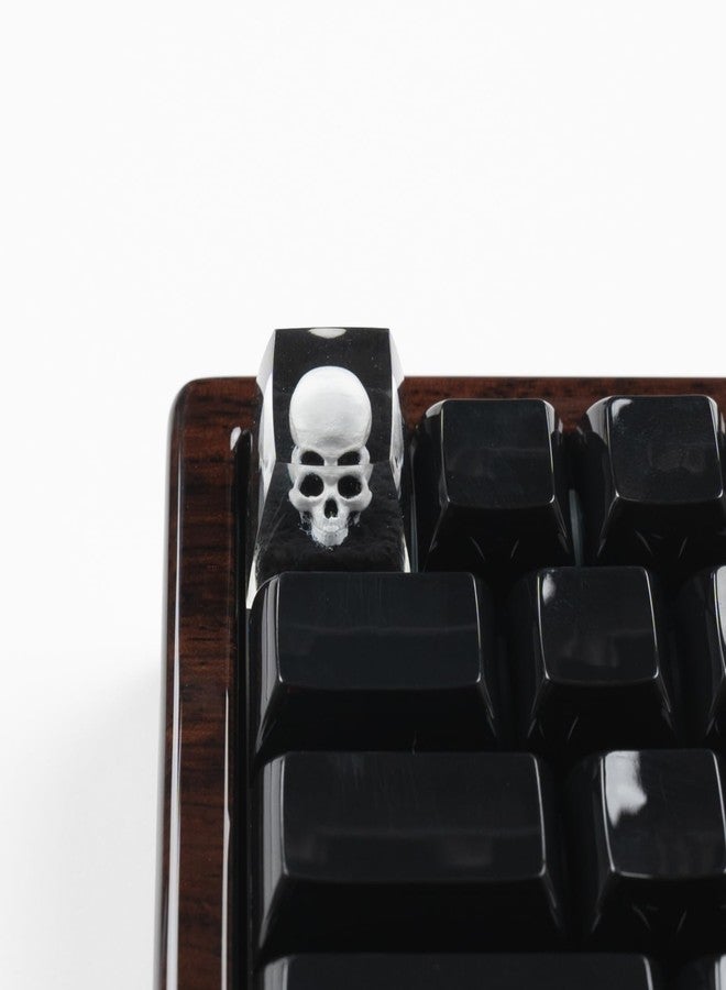 أغطية مفاتيح ULTRAEQUIP Artisan Keycaps Skull Resin Escape Custom 1U SA Prolfile Handmade for MX Switch Mechanical Keyboards Key Cap (Skull_Keycap) - Image 4