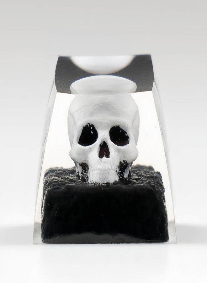 أغطية مفاتيح ULTRAEQUIP Artisan Keycaps Skull Resin Escape Custom 1U SA Prolfile Handmade for MX Switch Mechanical Keyboards Key Cap (Skull_Keycap) - Image 1