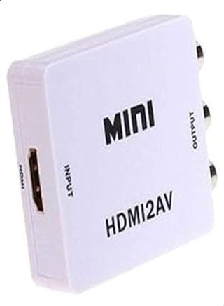 Mini 1080P HDMI to AV/Composite Converter Adapter - pzsku/Z5AD594165253BA206D3CZ/45/_/1720390265/265ed73f-62c9-4ec4-830c-7a3c4233d764