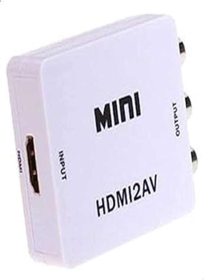Mini Mini 1080P HDMI to AV/Composite Converter Adapter 