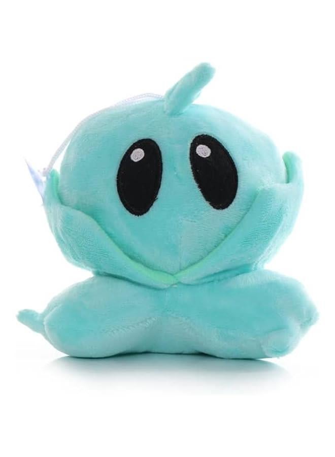 PVZ Plush Figures - Zombie Plant & Stuffed Toy Set (Iced Lettuce) with 50pcs Stickers  - Image 1