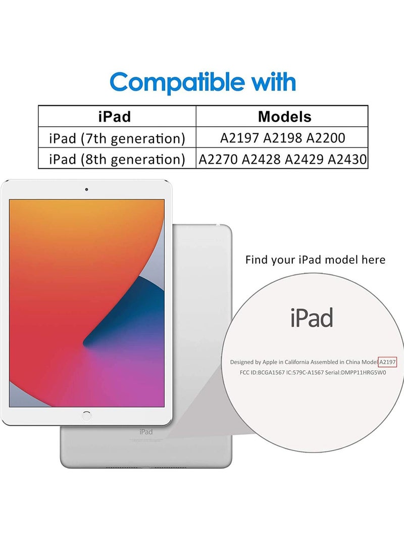 SYOSI Unicorn ipad pro cover for iPad Mini 5  4, iPad 7th Generation 2019iPad 8th Generation 2020, with Carrying Strap  Adjustable Stand Shockproof Shockproof iPad 10.2" 20202019, Pink - Image 2