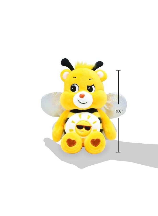 Care Bears - Spring Theme Bee Funshine Bear Fun-Size Plush - Perfect Stuffed Animal Holiday, Birthday Gift, Super Soft And Cuddly - Good For Girls And Boys, Employees, Collectors, Ages 4+ - Image 1