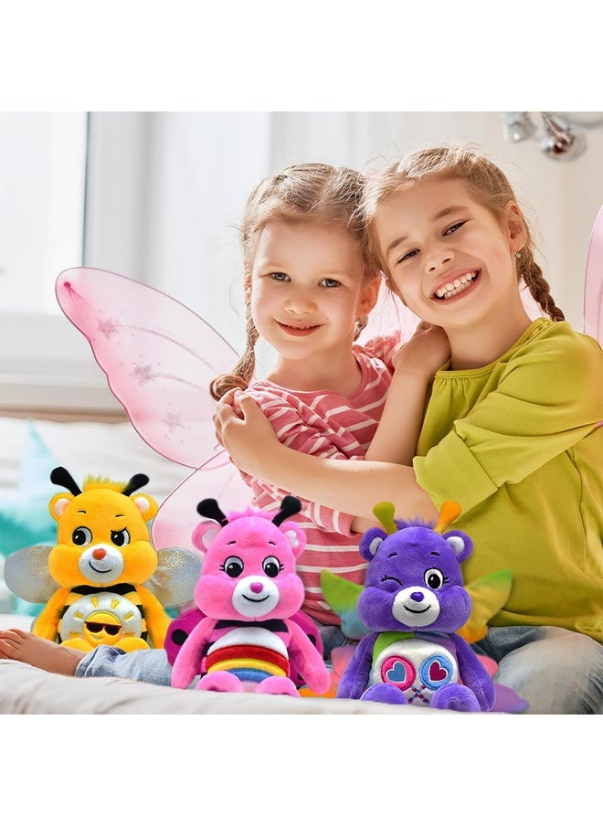 Care Bears - Spring Theme Bee Funshine Bear Fun-Size Plush - Perfect Stuffed Animal Holiday, Birthday Gift, Super Soft And Cuddly - Good For Girls And Boys, Employees, Collectors, Ages 4+ - Image 1