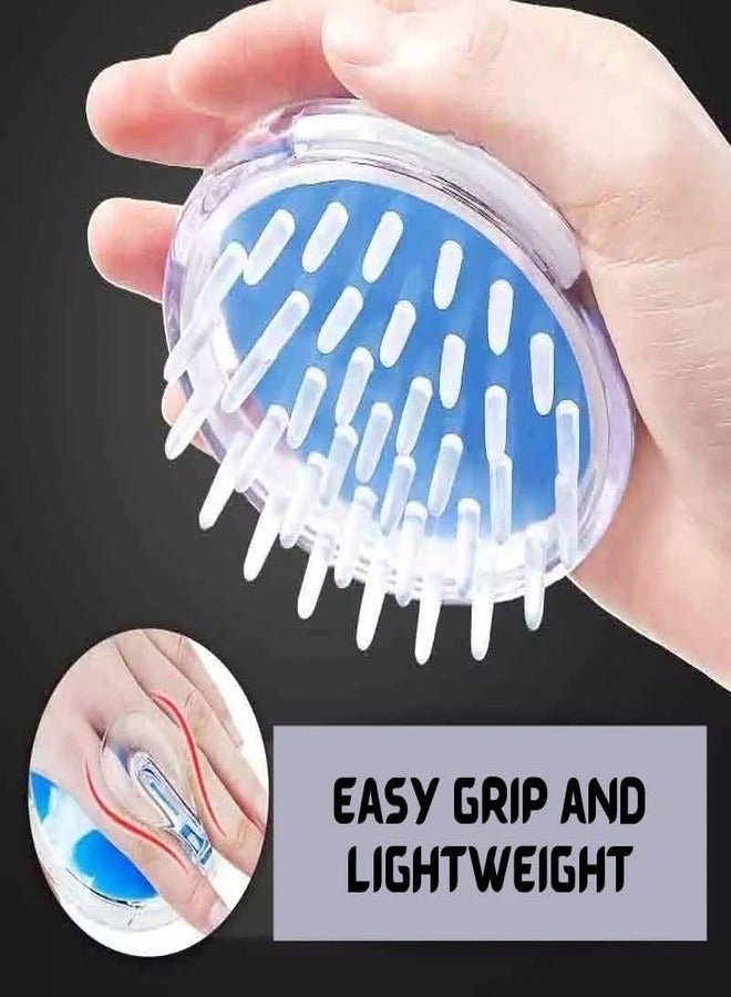 Marrkhor Kids Hair Scalp Massager Shampoo Brush with Soft & Easy to Clean Silicone Bristles, Ergonomic Scalp Scrubber/Exfoliator - Reduce Dandruff and Improve Hair Growth. - Image 2